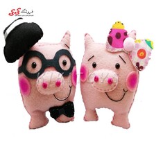 عروسک خوک نمدی