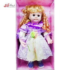 عروسک عسل سخنگو پیراهن بنفش 33033 ASAL