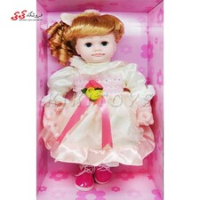 عروسک عسل سخنگو پیراهن گلبهی 33033 ASAL