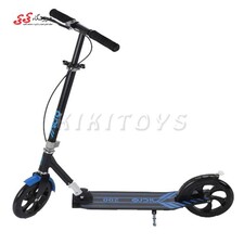 اسکوتر آلومینیومی دو چرخ میکرو مشکی آبی MICRO S200