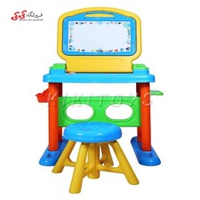 میز تحریر و نقاشی کودک با تخته وایت برد Children's desk