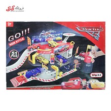 پارکینگ مک کویین اسباب بازی با پرتابگر RACING 660112