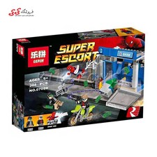 لگو اسپایدرمن بازگشت به خانه LEPIN SUPER ESCORT 07089