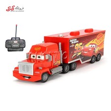 تریلی کنترلی مک کویین اسباب بازی بزرگ MACK TRANSPORTER 757