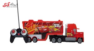 تریلی شارژی کنترلی مک کویین اسباب بازی  MACK TRANSPORTER