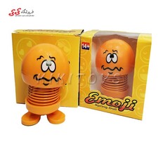 اسباب بازی ایموجی فنری اورجینال طرح درهم Emoji spring doll