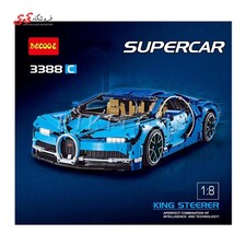 لگو بوگاتی شیرون آبی دکول DECOOL 3388 bugatti Chiron