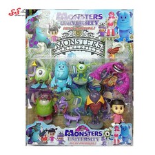اکشن فیگور 8 عددی شخصیت های کارخانه هیولاها -MSONSTERS UNIYERSITY