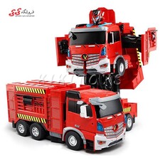 کامیون کنترلی | ترنسفورمرز آتشنشانی | اسباب بازی JAKI JIA QI TROOPERS VELOCITY