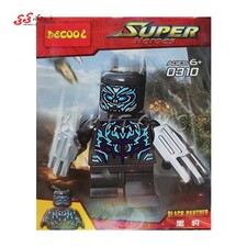 لگو مینی فیگور بلک پنتر BLACK PANTEHR  دکول DECOOL 0310