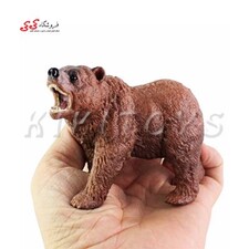 فیگور حیوانات خرس قهوه ای کوچک Brown Bear Modeling Simulation Model