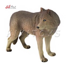 فیگور حیوانات گرگ خاکستری figure of wolf