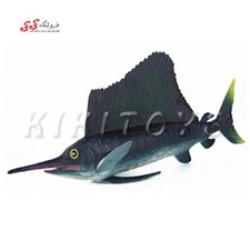 فیگور حیوانات نیزه ماهی Sailboat Toy Model Animals