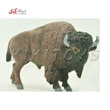 فیگور حیوانات بوفالو buffalo brown bull