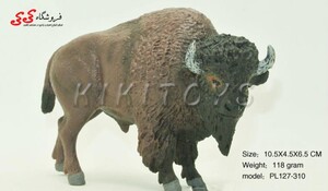 قیمت و خرید فیگور حیوانات بوفالو buffalo brown bull