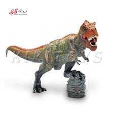 فیگور حیوانات دایناسور تیرکس سر قرمز fiquer of Dinosaur