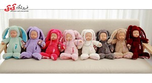عروسک پولیشی نوزاد خوابیده کوچک-plush toy