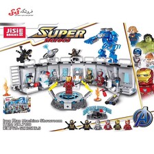 لگو آزمایشگاه مرد آهنی اندگیم دکول DECOOL 7138