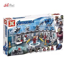 لگو آزمایشگاه مردآهنی اند گیم اس ایکس SX4017