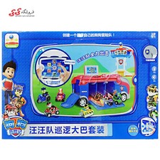 ست سگ های نگهبان با اتوبوس و برج مراقبت PAW DOG