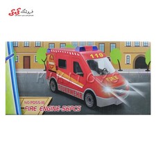 ماشین آتشنشانی اسباب بازی ساز و باز