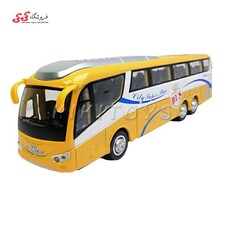 ماشین فلزی اتوبوس عقب کش بزرگ