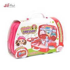 ست لوازم آرایشی دخترانه اسباب بازی کیفی HAPPY DRESSER