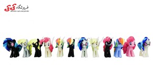 بهترین قیمت فیگور اسب های پونی ست 12 عددی PONY