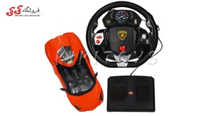 خرید اینترنتی اسباب بازی ماشین کنترلی  فرمان دار ام زدMZ مدل Lamborghini Sport Racing Genuine License