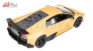 خرید اینترنتی  ماشین کنترلی فرمان دار طرح لامبورگینی فلزی ام زد مدل Lamborghini Sport Racing Genuine License 25018f