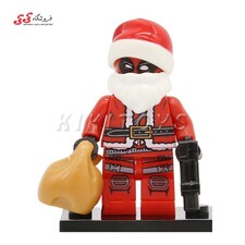 لگو ساختنی قهرمان خاص ددپول با لباس بابانوئل DEADPOOL SANTA CHRISTMAS