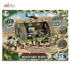 ماکت پایگاه نظامی 77087 برند ام اند سی MILITARY BASE M C TOY