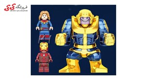 لگو ماشین ایرونمن و تانوس SUPER HEROES