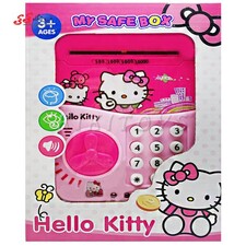 اسباب بازی قلک رمزدار طرح کیتی MY SAFE BOX HELLO KITTY