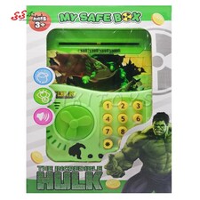 اسباب بازی قلک رمزدار طرح هالک MY SAFE BOX Hulk