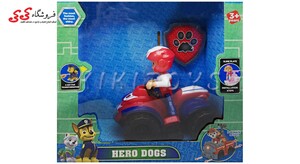 خرید اسباب بازی فرمانده رایدر با موتور موزیکال HERO DOGS