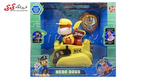 خرید اسباب بازی رابل با ماشین موزیکال HERO DOGS | کی کی تویز