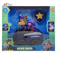 اسباب بازی چیس با ماشین موزیکال HERO DOGS 6080