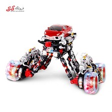 اسباب بازی ماشین کنترلی دیوانه شارژی MAGIC STUNT 4WD