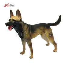 فیگور حیوانات ماکت سگ ژرمن شپرد متوسط German Shepherd 789