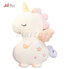 عروسک پولیشی یونیکورن بالشتی سایز بزرگ