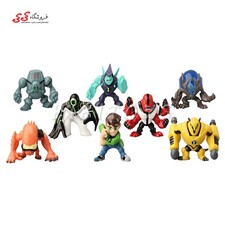 اسباب بازی فیگور بن تن 16 عددی اورجینال BEN10