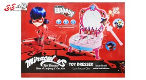 خرید اسباب بازی ست میزآرایشی دخترکفشدوزکی LADYBUG