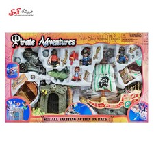 اسباب بازی کشتی دزدان دریایی PIRATE SHIP PLAYSET