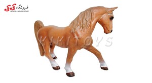 فیگور حیوانات ماکت اسب قهوه ای fiqure of horse 147