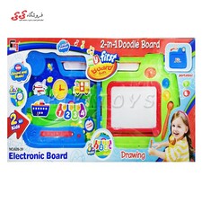 اسباب بازی تخته مغناطیسی و موزیکال کودک Electronic Board 628