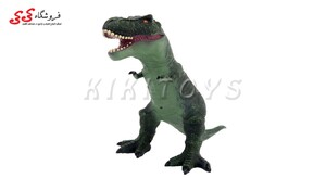 اسباب بازی دایناسور بادی مدل تیرکس بزرگ سبز DINOSAUR ANIMAL 056