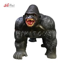 فیگور حیوانات گوریل زخمی بزرگ اسباب بازی Gorilla figure