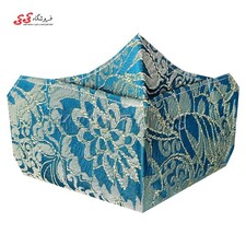 ماسک سه بعدی پارچه ای سه لایه سبز