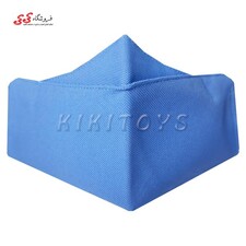 ماسک صورت سه بعدی پارچه ای سه لایه آبی کمرنگ